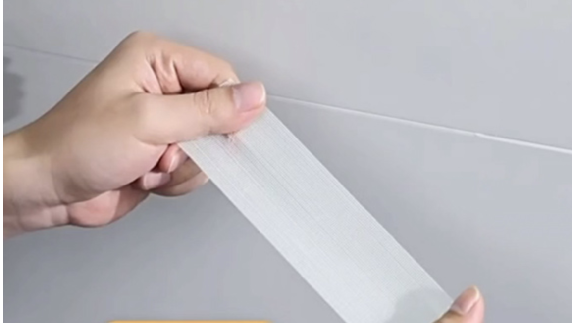 Transparent mesh na batay sa tela na dobleng panig na tape