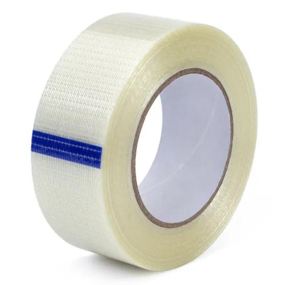 Mataas na lakas na single-sided fiber tape para sa industriya ng packaging at sealing