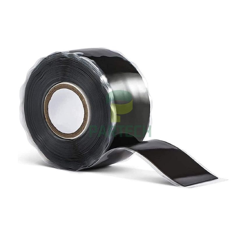 Itim na Self-fusing Silicone Tape